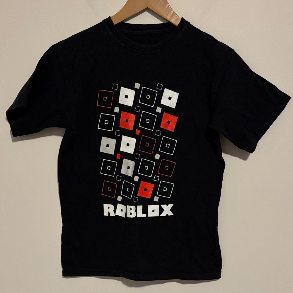 Roblox Black Graphic T-Shirt